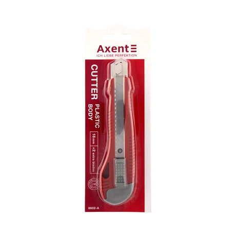 Axent Cutter en Acier de 18 mm - Rouge 