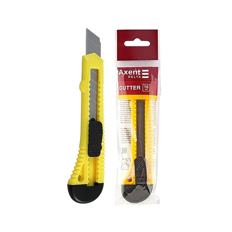 Axent Cutter en Acier de 18 mm - Jaune 