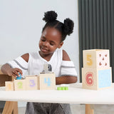 Viga Toys Blocs à Emboîter & à Empiler 18M+