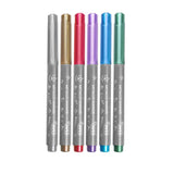 Jovi Boîte de 6 Feutres pour Tissus - Couleurs Métalliques