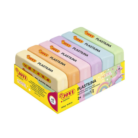 Jovi Pack de 6 Pains à Modeler 50g - Pastel