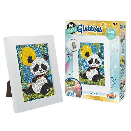 Buki Kit Créatif Glitter Mosaïque 7A+ - Panda